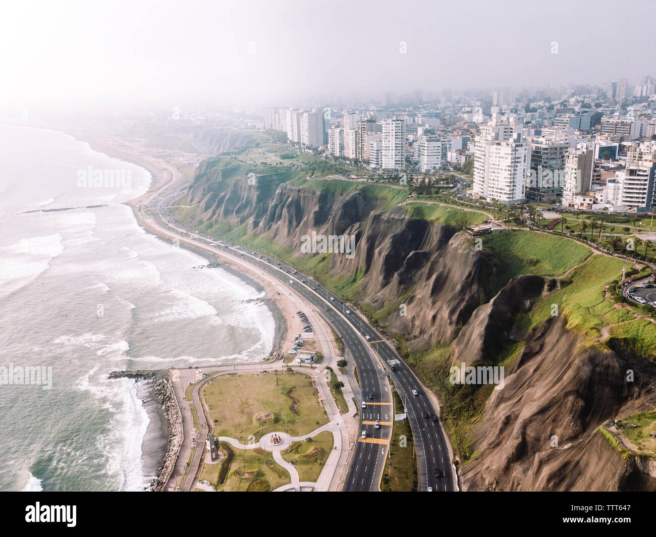 Costa Verde Miraflores Lima Peru High Resolution Stock Photography and ...