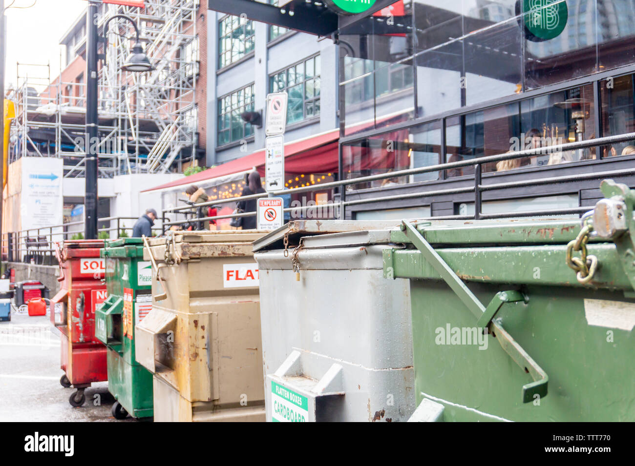 Industrial garbage bins hires stock photography and images Alamy