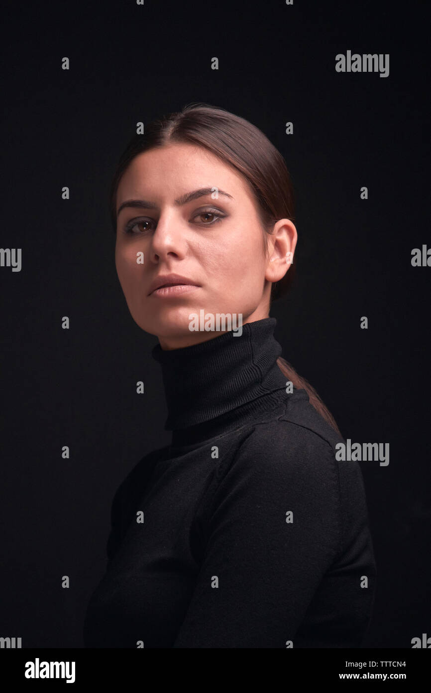 Portrait millennial black woman hi-res stock photography and images - Alamy