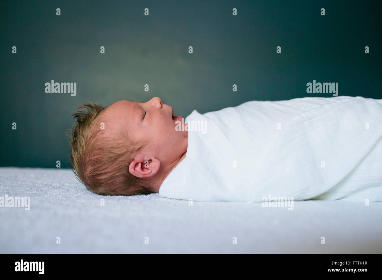 Baby Sleeping On Side