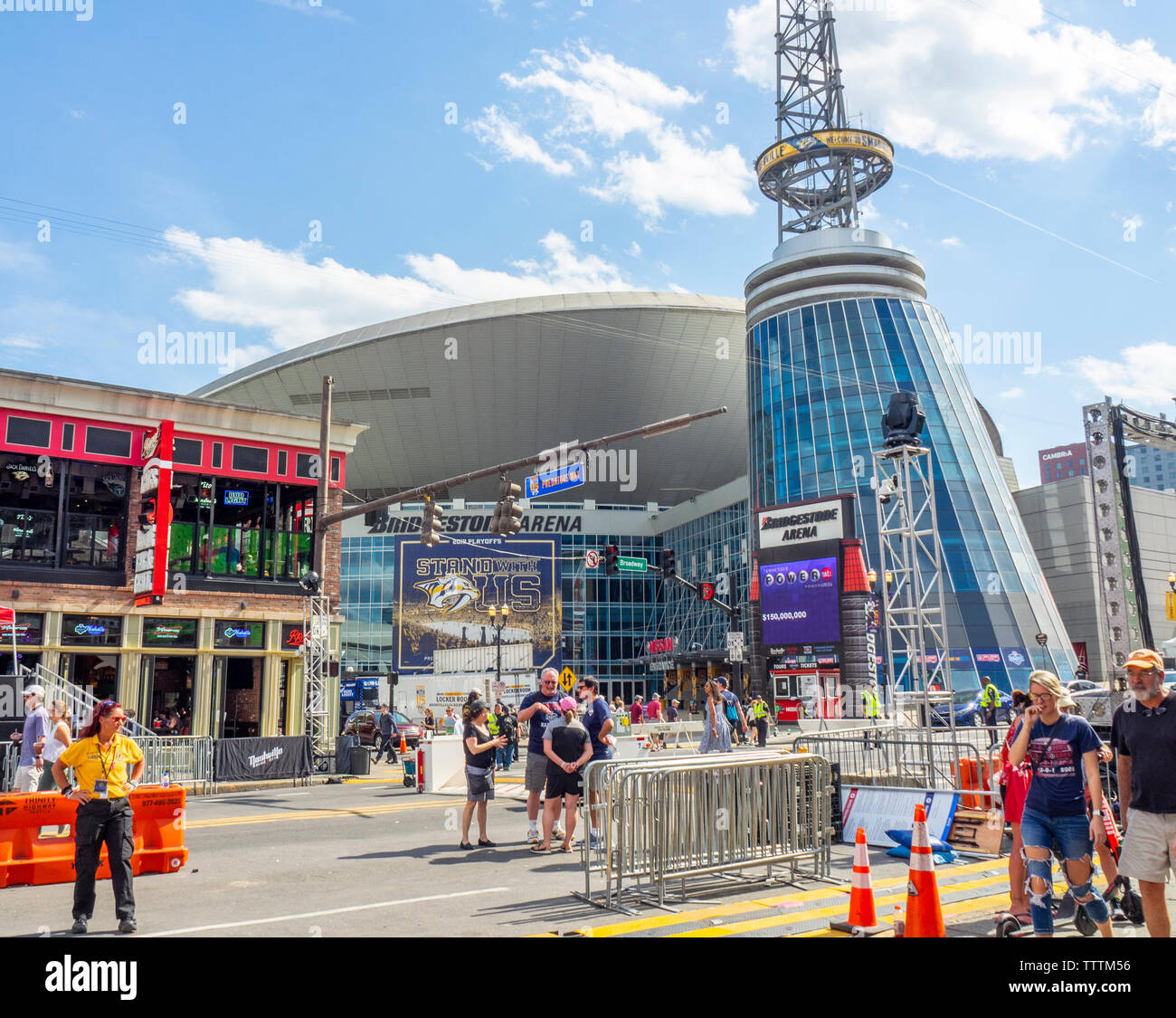 Bridgestone Arena, Nashville, TN Stock Photo - Alamy