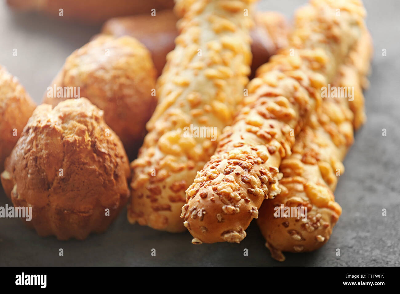 Bread sticks bakery close up hi-res stock photography and images - Alamy