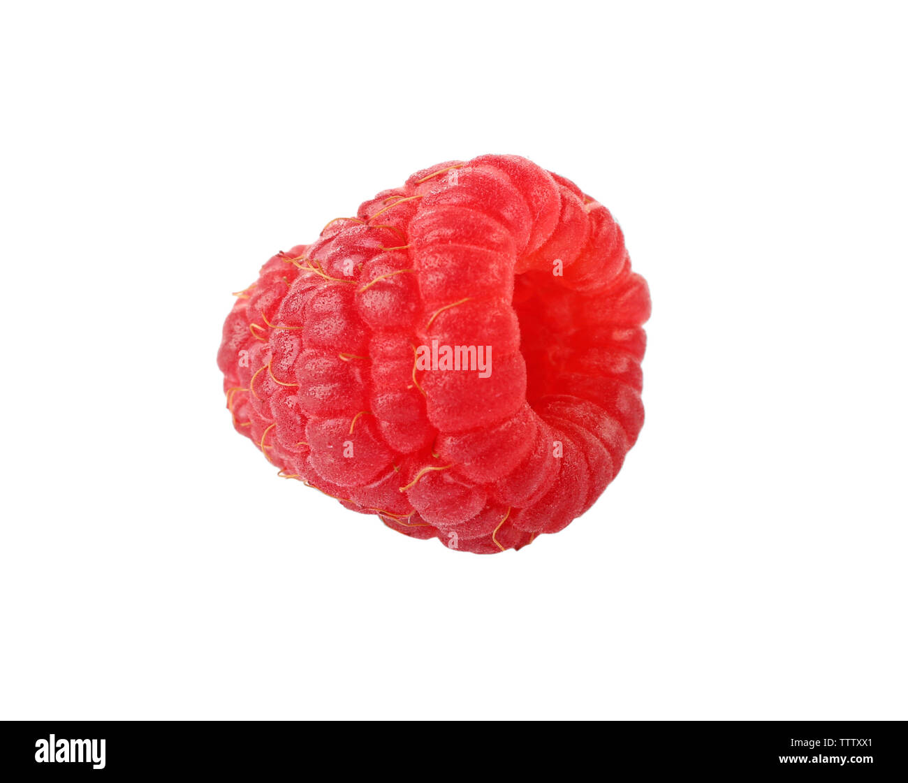 Fresh raspberry, isolated on white Stock Photo - Alamy