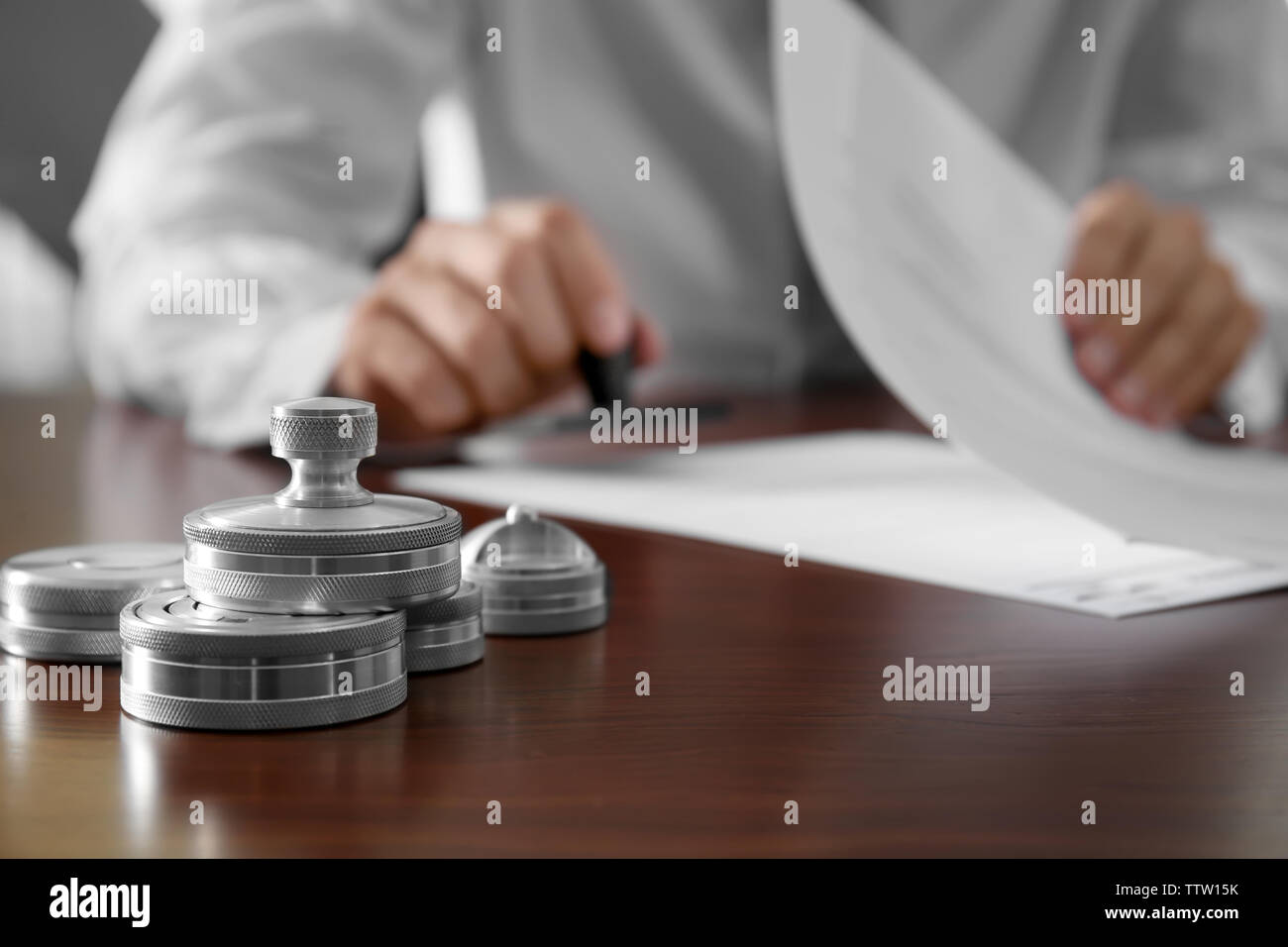 Stamp pads hi-res stock photography and images - Alamy