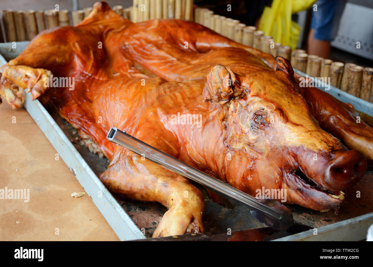 Lechon asado hi-res stock photography and images - Alamy