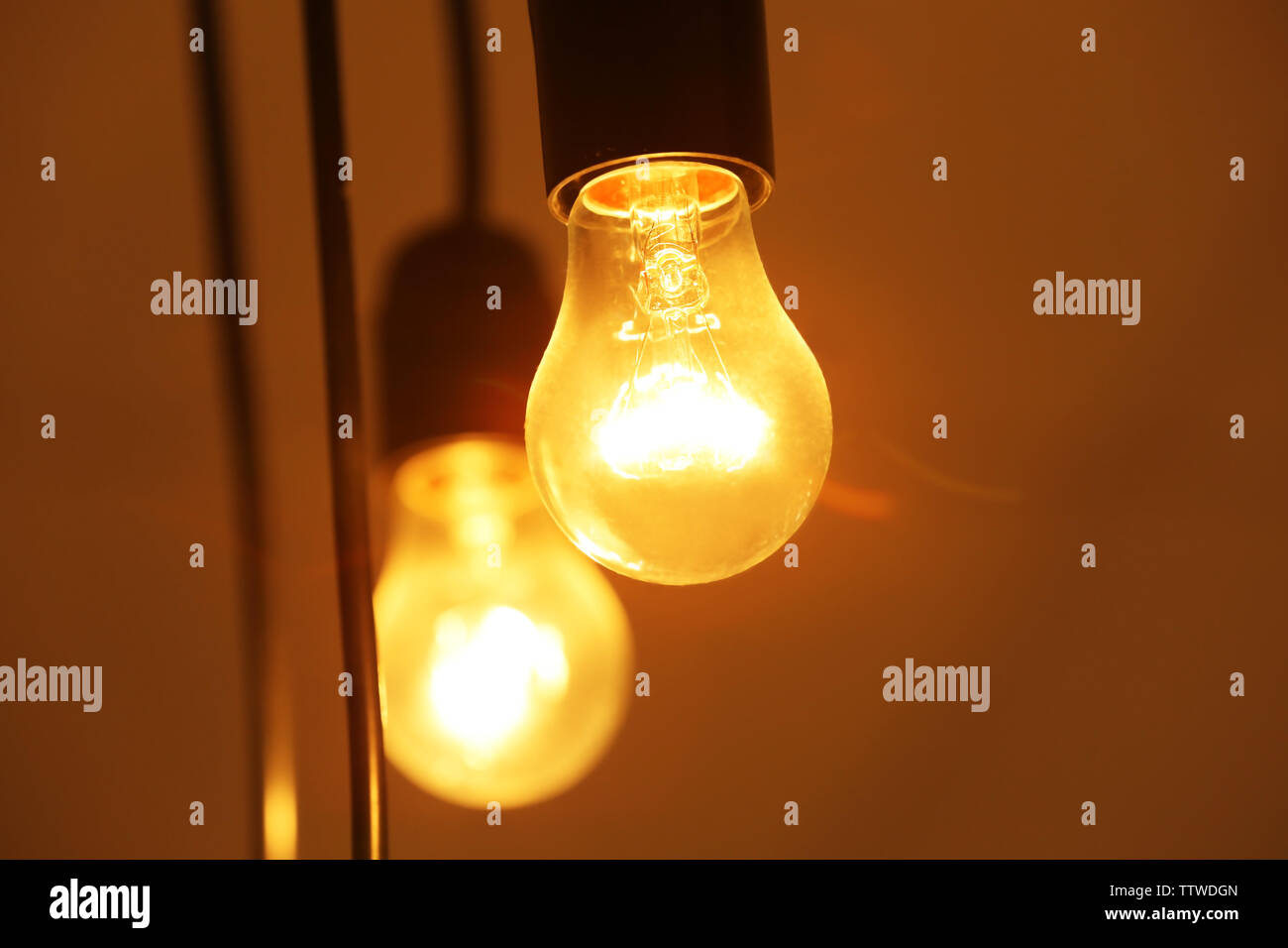 Decorative light bulbs Stock Photo Alamy
