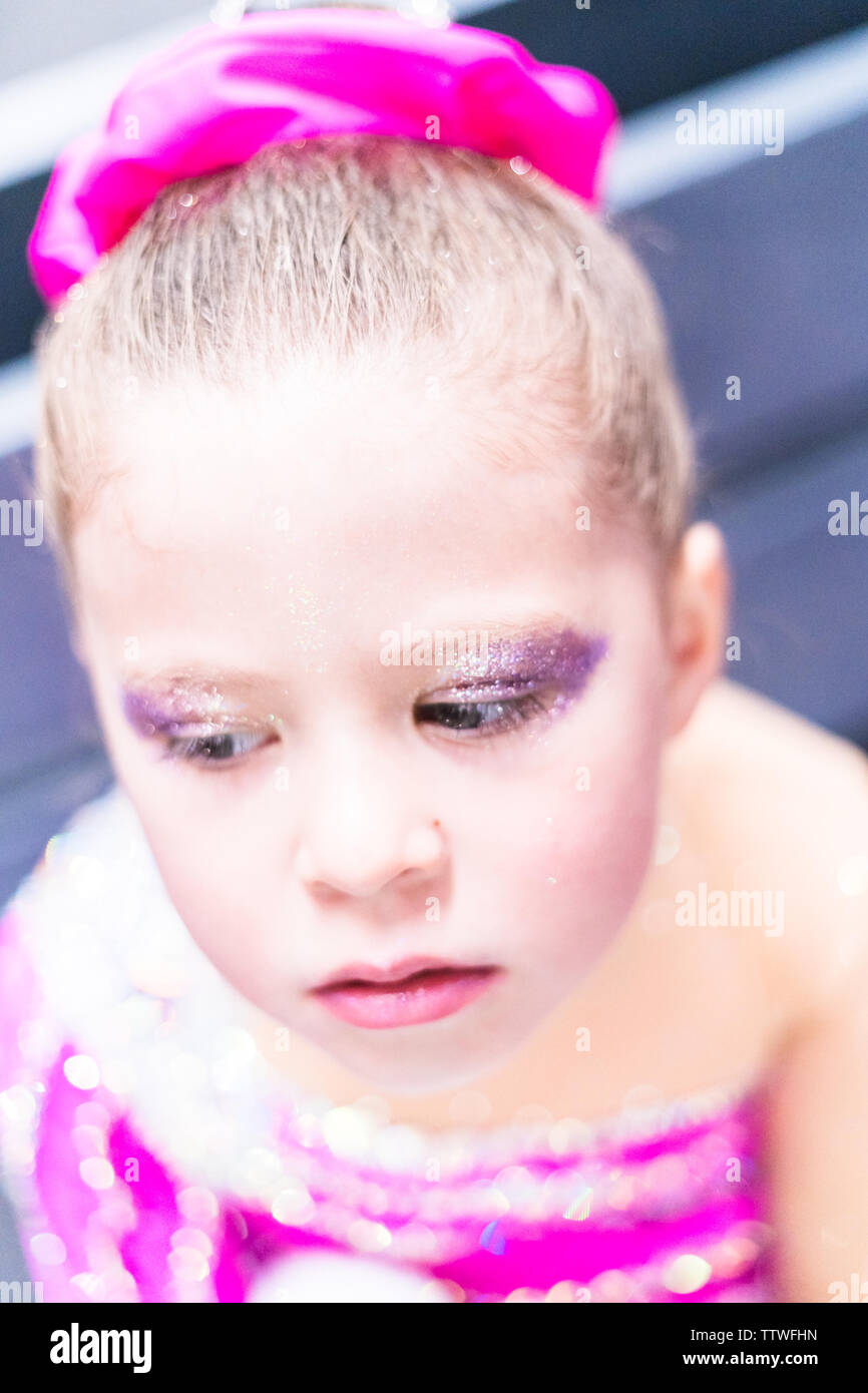 pink sparkly dress little girl