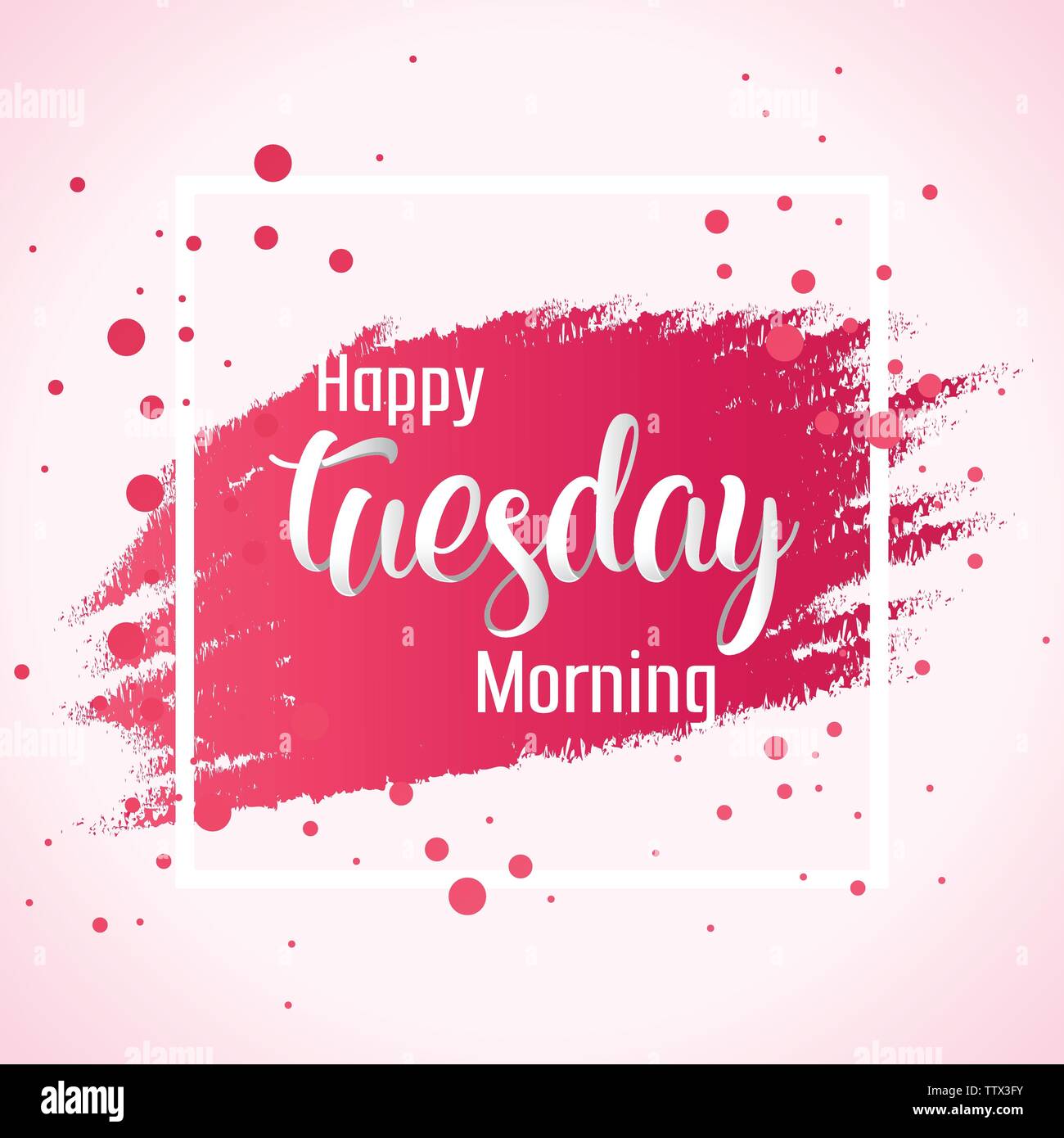 Abstract Happy Tuesday Morning Background illustration Vector ...