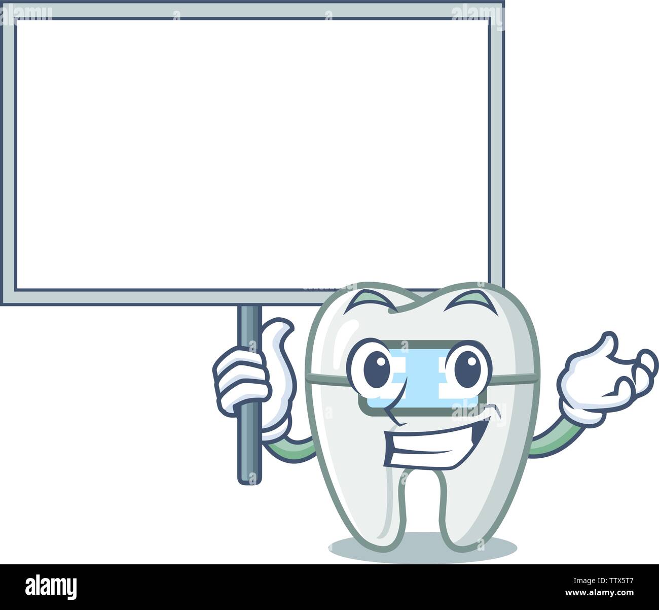 Bring board braces in the character gear box Stock Vector Image & Art ...