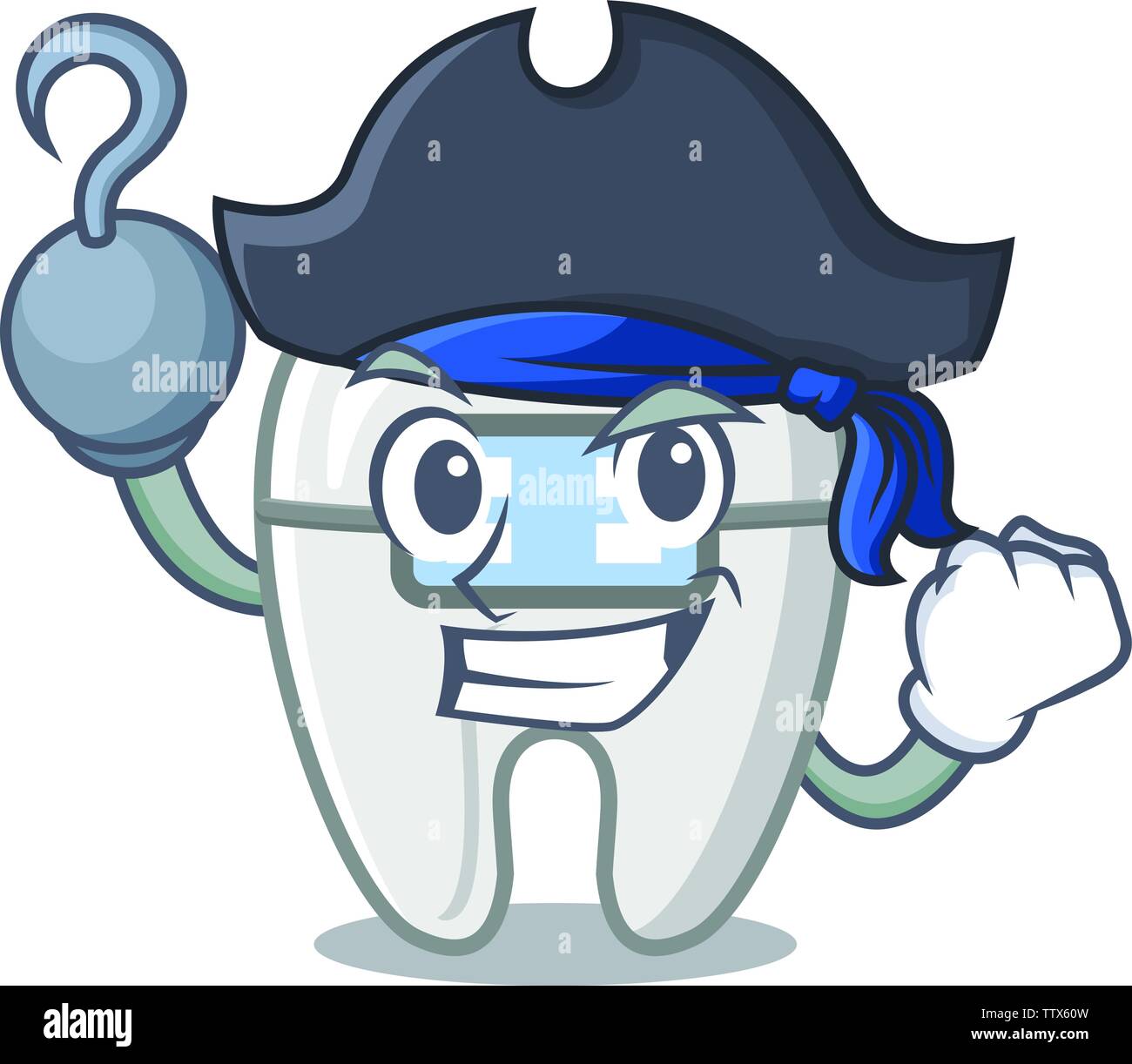 Pirate braces in the character gear box Stock Vector Image & Art - Alamy