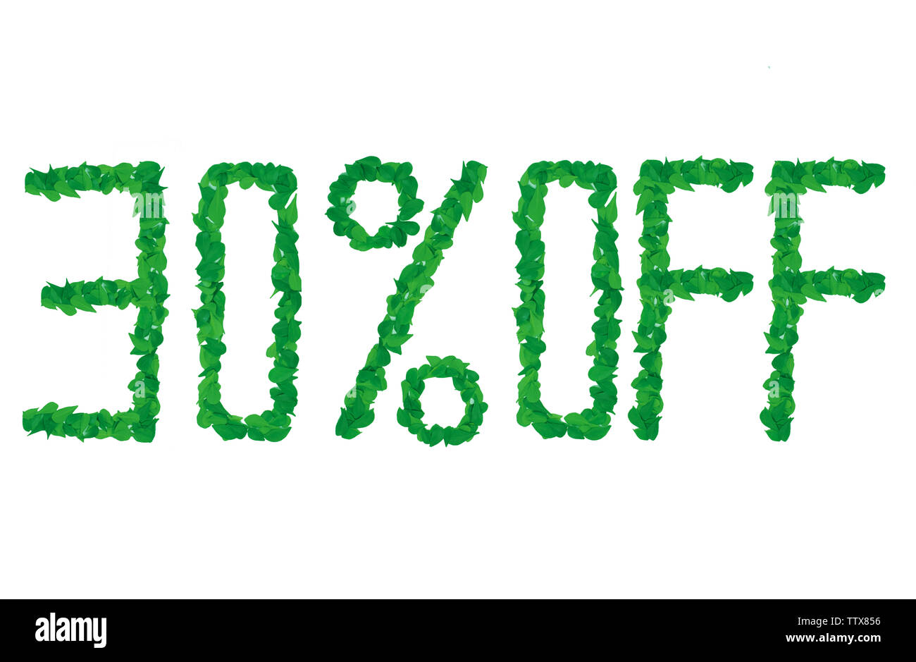 30 percent sign Cut Out Stock Images & Pictures - Alamy