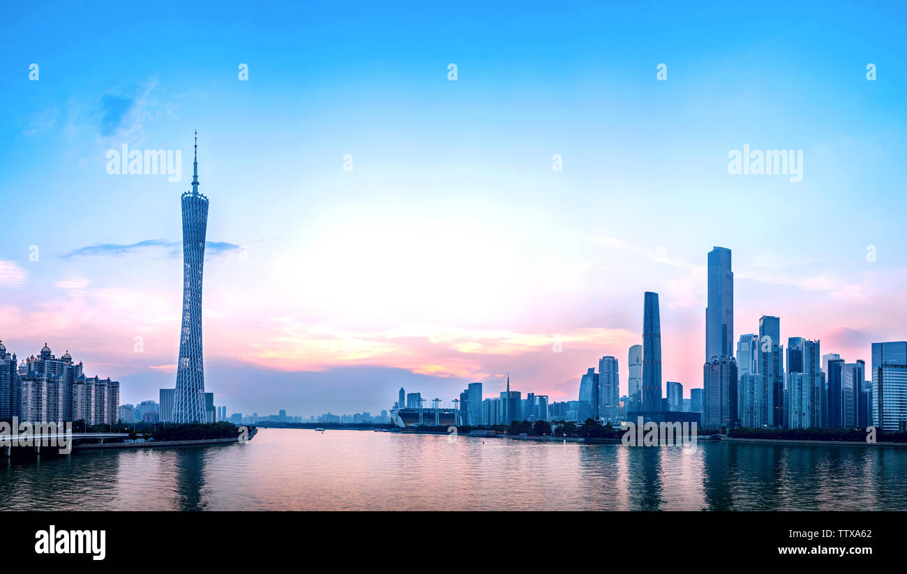 Gunzhou Guangzhou tower west tower hi-res stock photography and images - Alamy