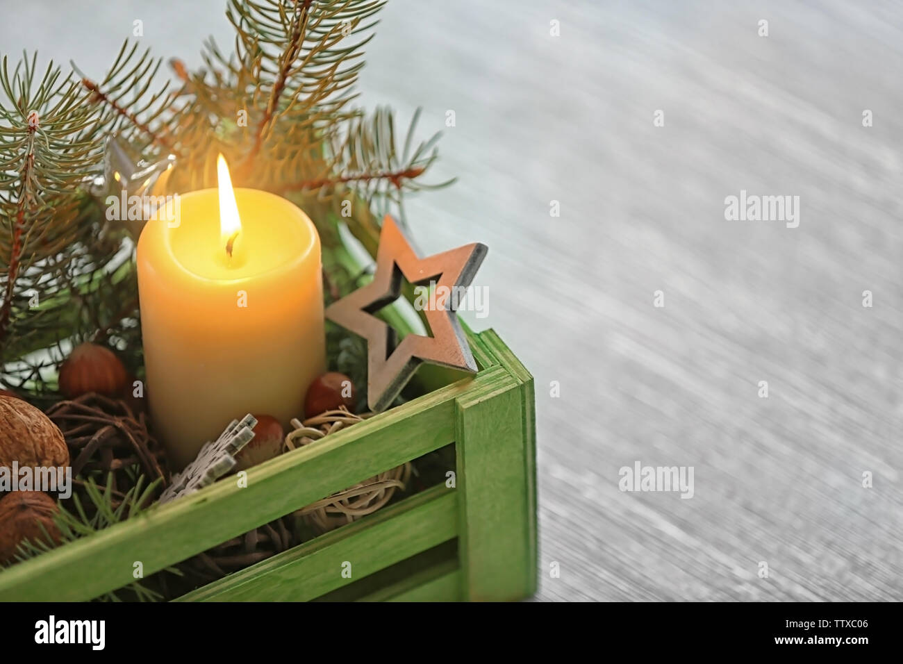 Christmas decoration, closeup Stock Photo