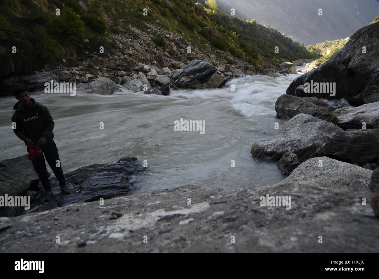 holy-sarasvati-river-at-india-s-last-village-mana-near-badrniath