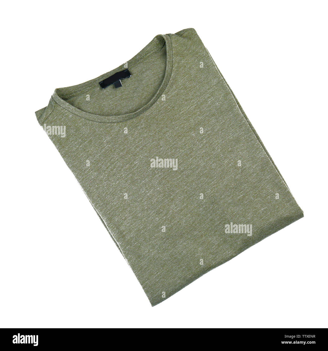 Blank dark grey t-shirt on white background Stock Photo - Alamy