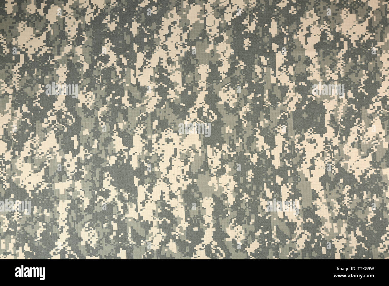 Camouflage fabric texture background Stock Photo