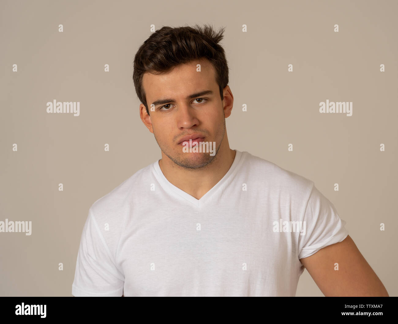 Neutral face portrait hires stock photography and images Alamy