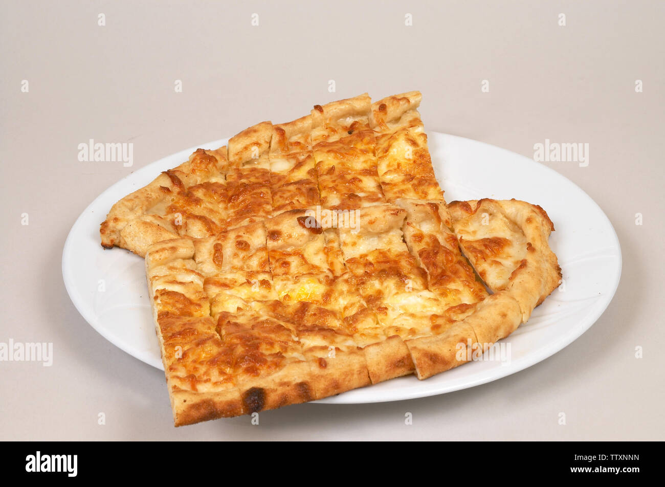 turkish special cheese pide close up Stock Photo - Alamy