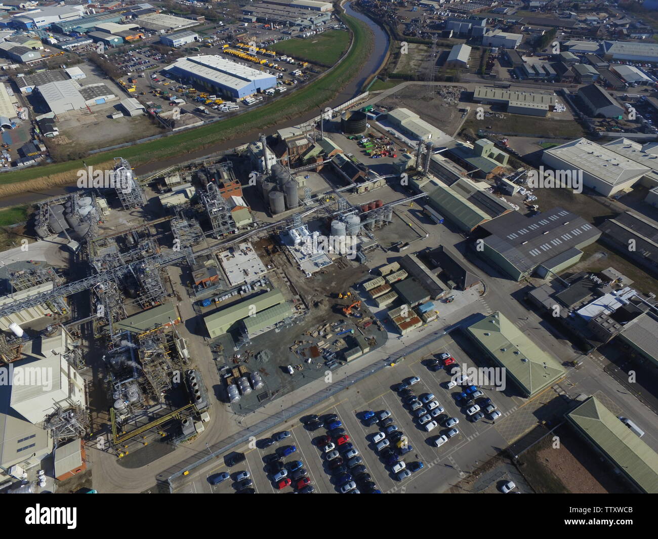 Industrial Area Of Hull Stock Photos & Industrial Area Of Hull Stock Images Alamy