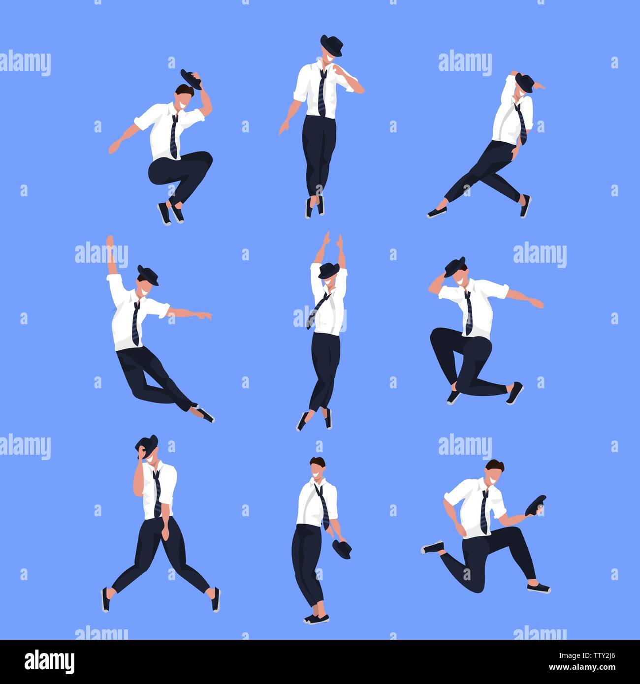 Male - 3D Cartoon Character Man in Different Poses, Illustrations ft. happy  & young - Envato Elements