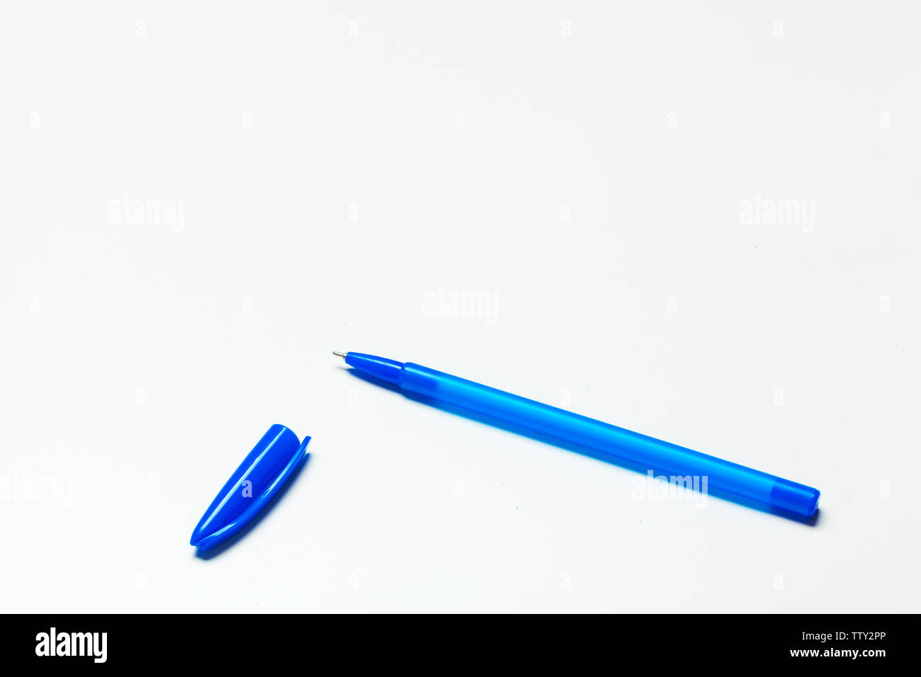 pen isolated on the white background with clipping path Stock Photo - Alamy