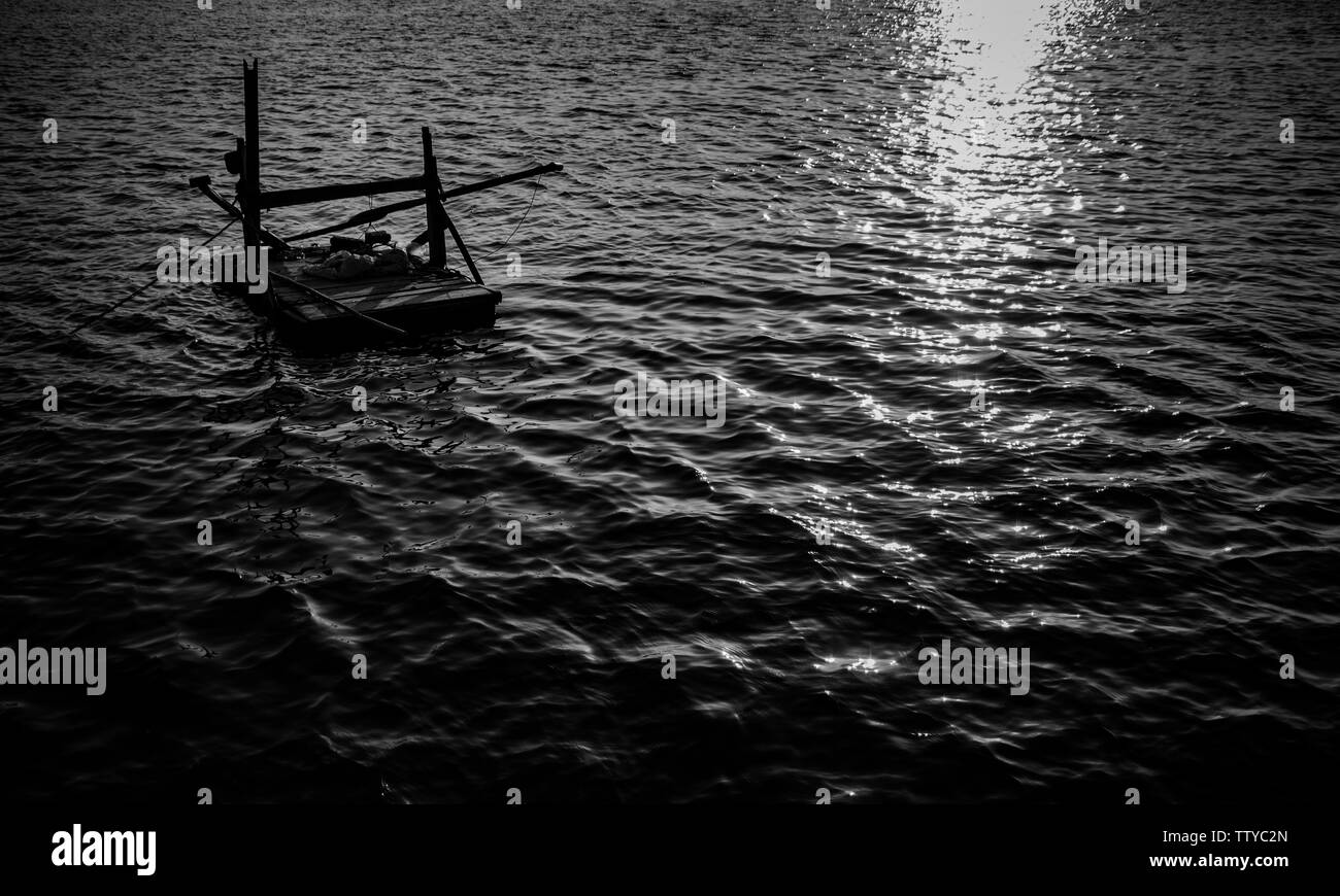 Ferry boat Black and White Stock Photos & Images - Alamy