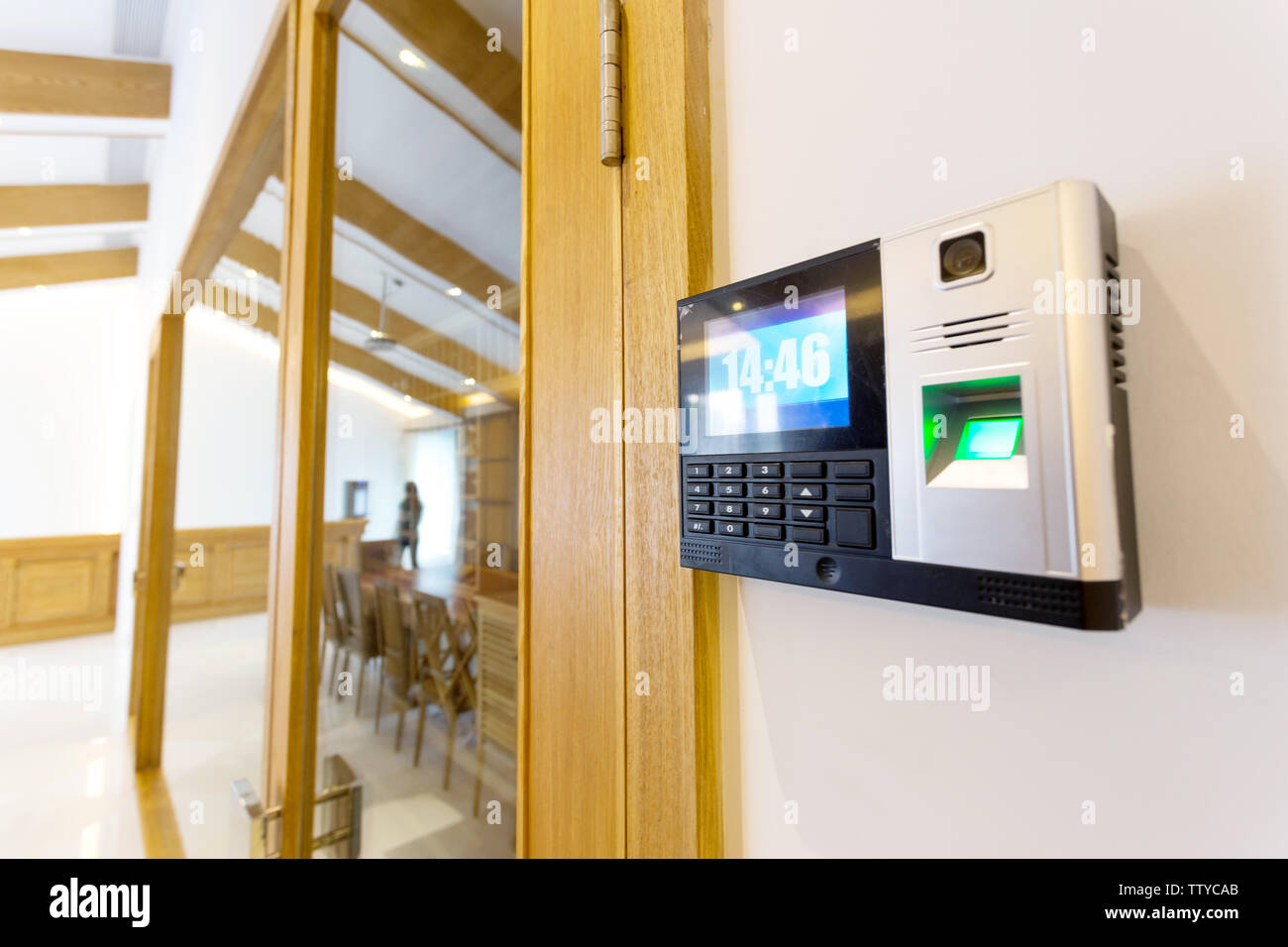 keypad for access control Stock Photo