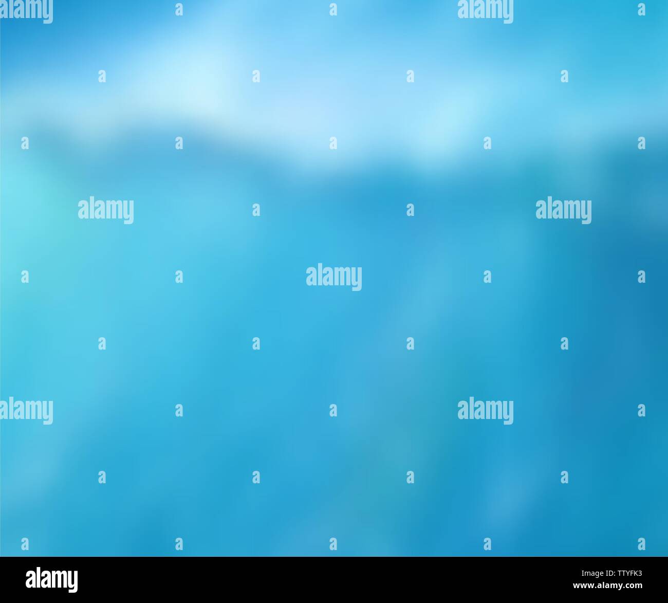 Abstract Gradient Teal Background Blurred Turquoise Water