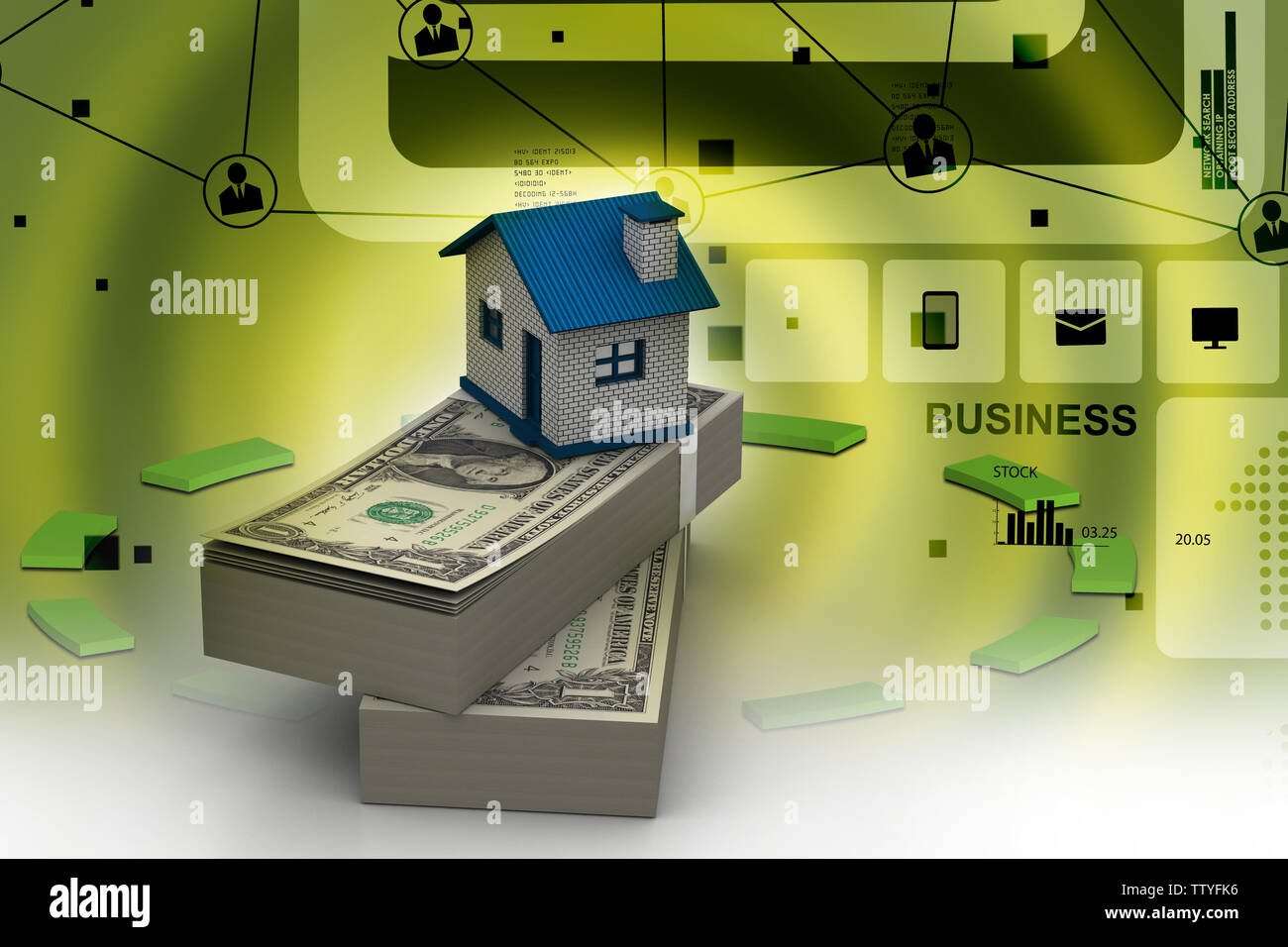 Real estate concept Stock Photo - Alamy