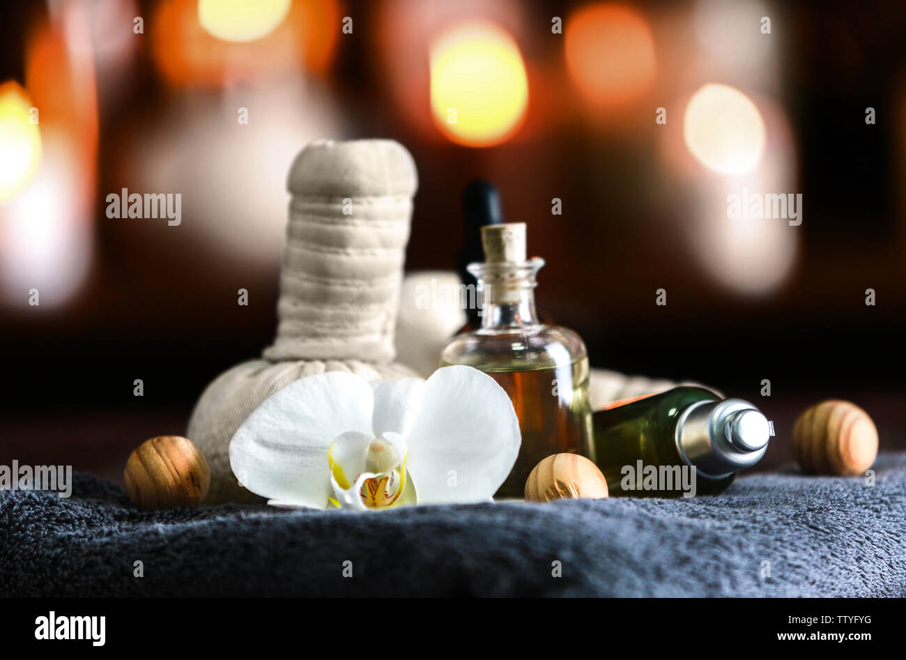 Set spa procedure in hi-res stock photography and images - Alamy