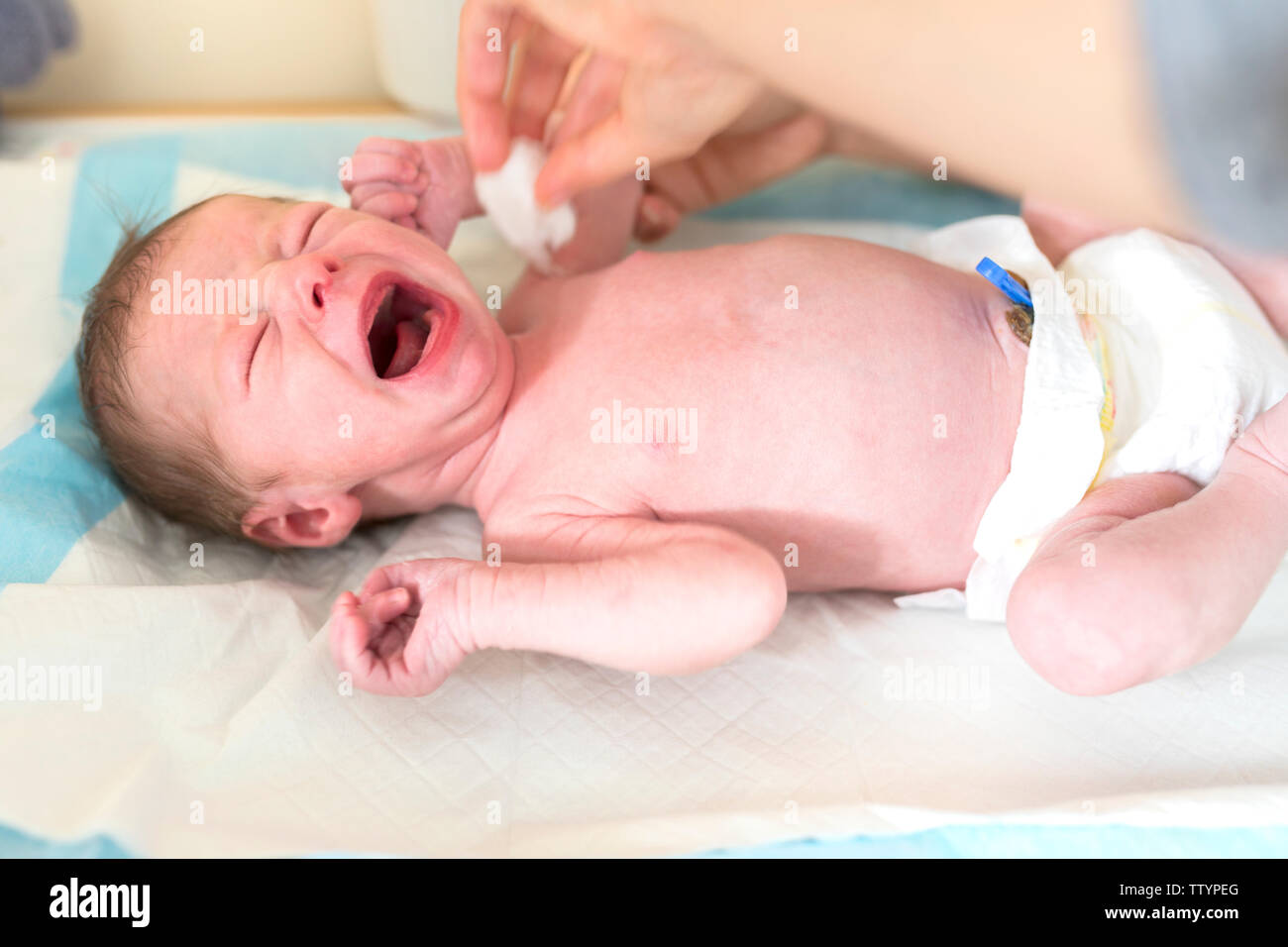 what to wash newborn baby with