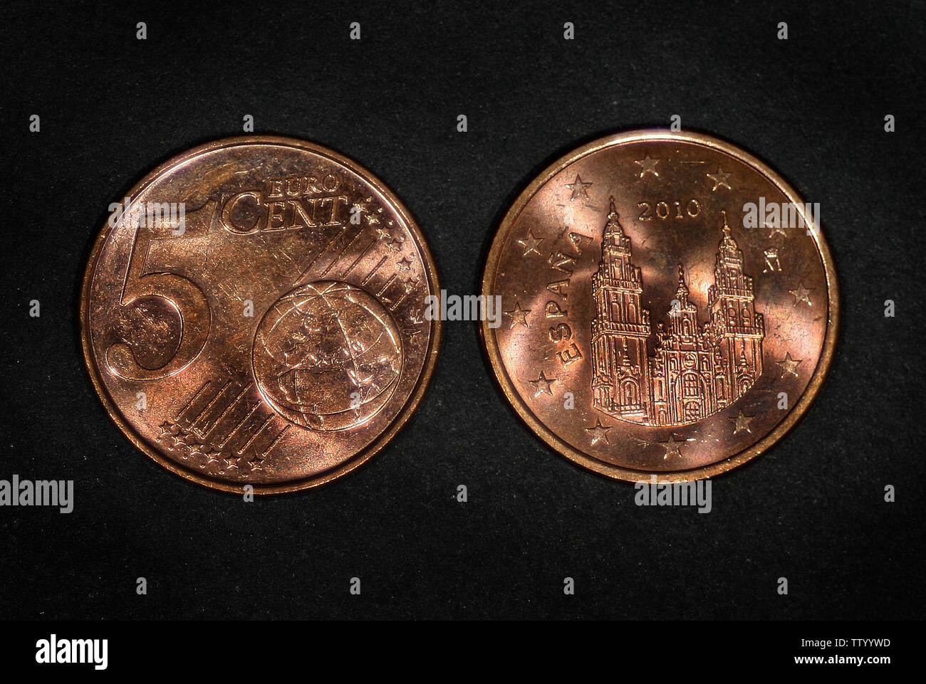 5 euro cent 1999 espanha