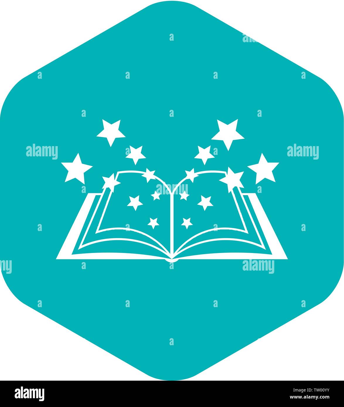 Magic book icon, simple style Stock Vector Image & Art - Alamy