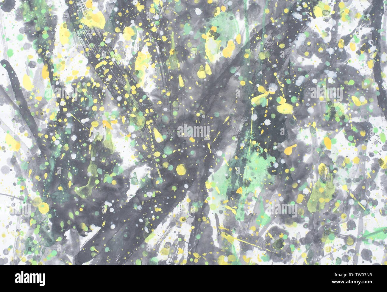 Abstract ink background color shapes hi-res stock photography and ...