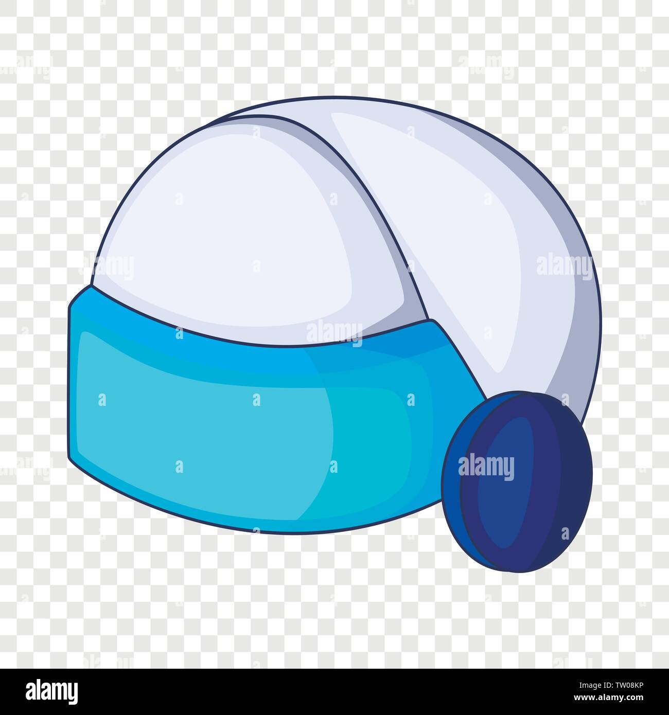 Virtual reality helmet icon, cartoon style Stock Vector Image & Art - Alamy