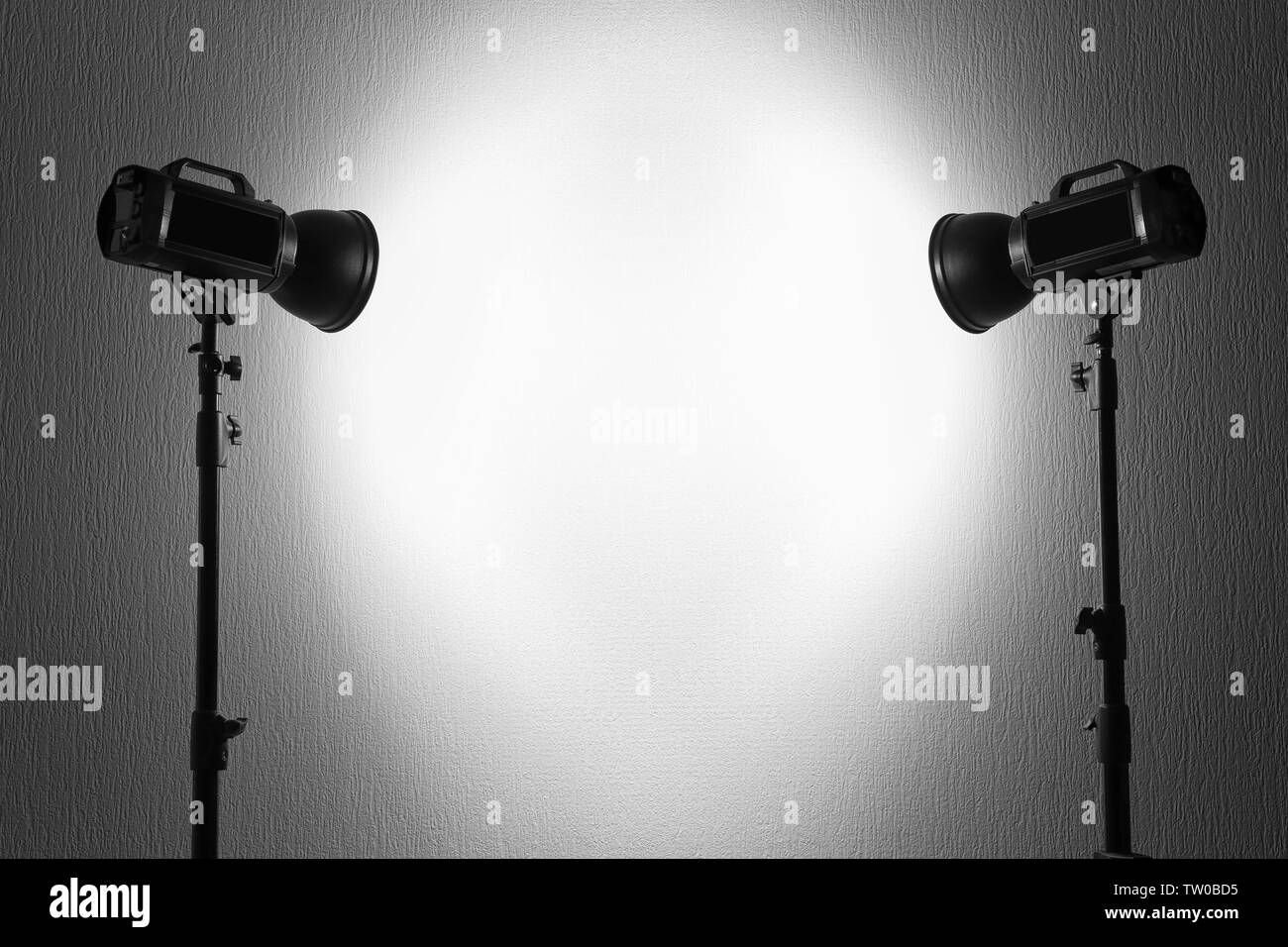 Photo studio Black and White Stock Photos & Images - Alamy