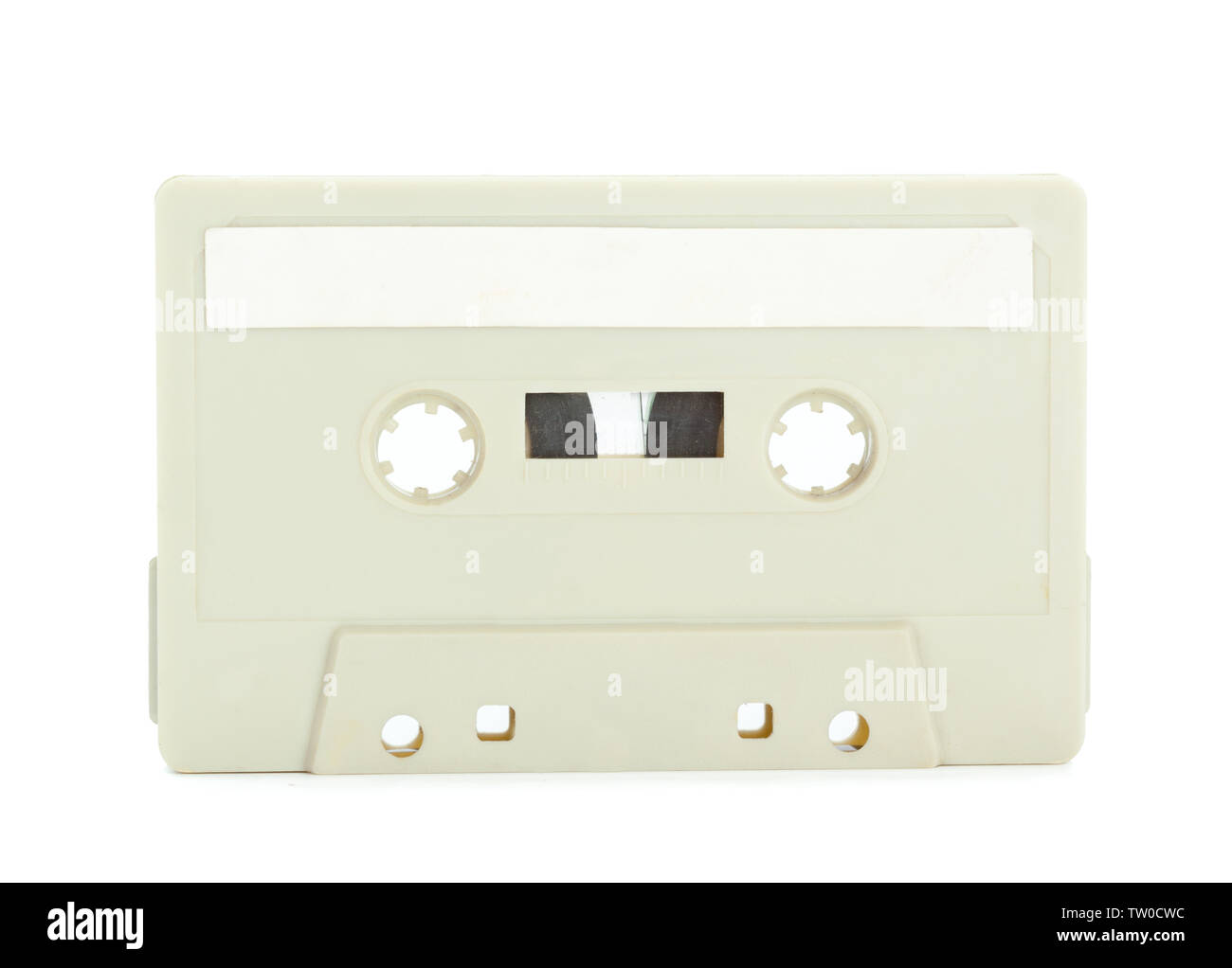 vintage cassette tape isolated white background Stock Photo - Alamy