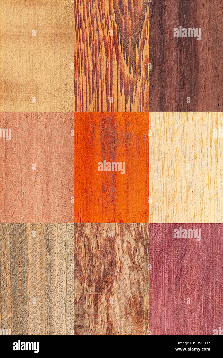 Background from various rectangular wood patterns Stock Photo Alamy
