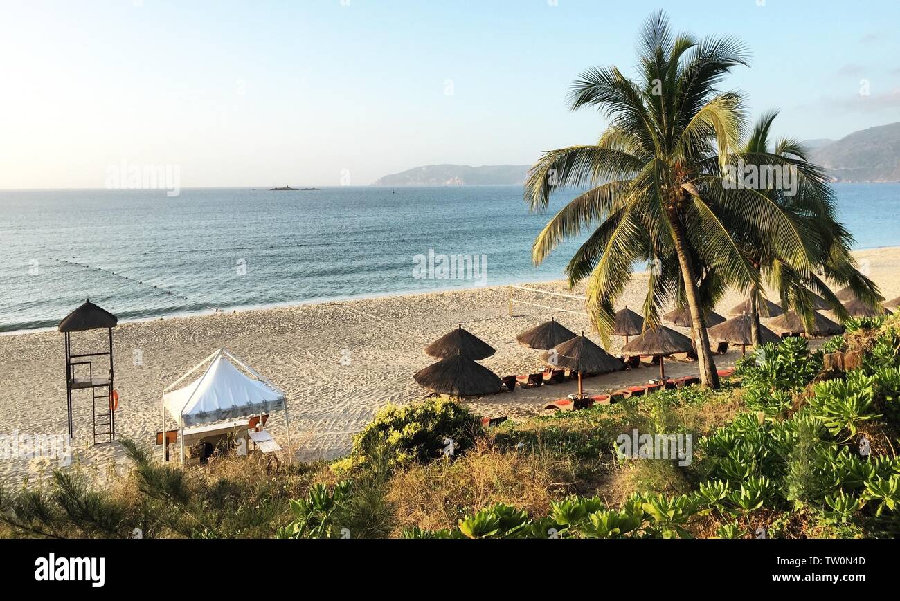 Sanya, Yalong Bay Beach Stock Photo Alamy