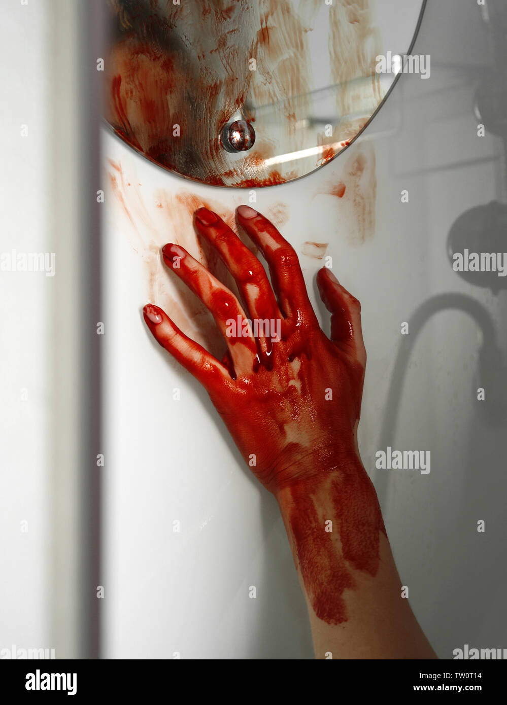 Bloody Hand High Resolution Stock Photography And Images Alamy