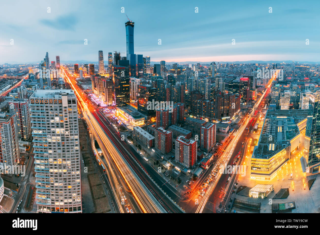SOHO Modern City Stock Photo - Alamy