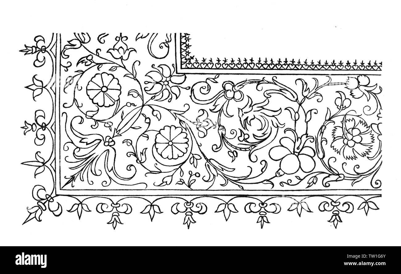 Ornament and decorative element Stock Photo Alamy