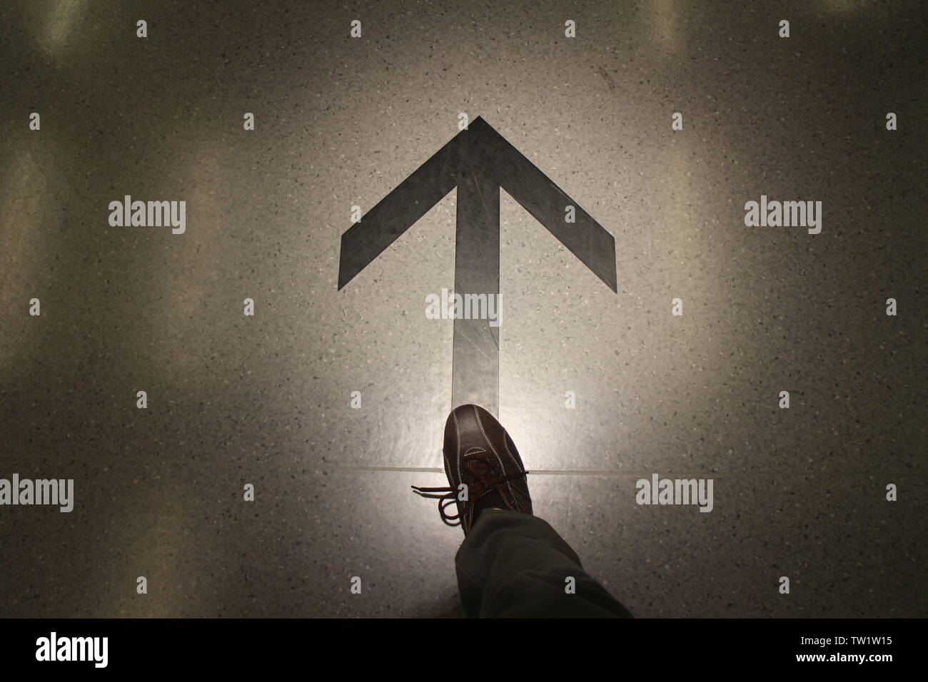 where is way out Stock Photo - Alamy