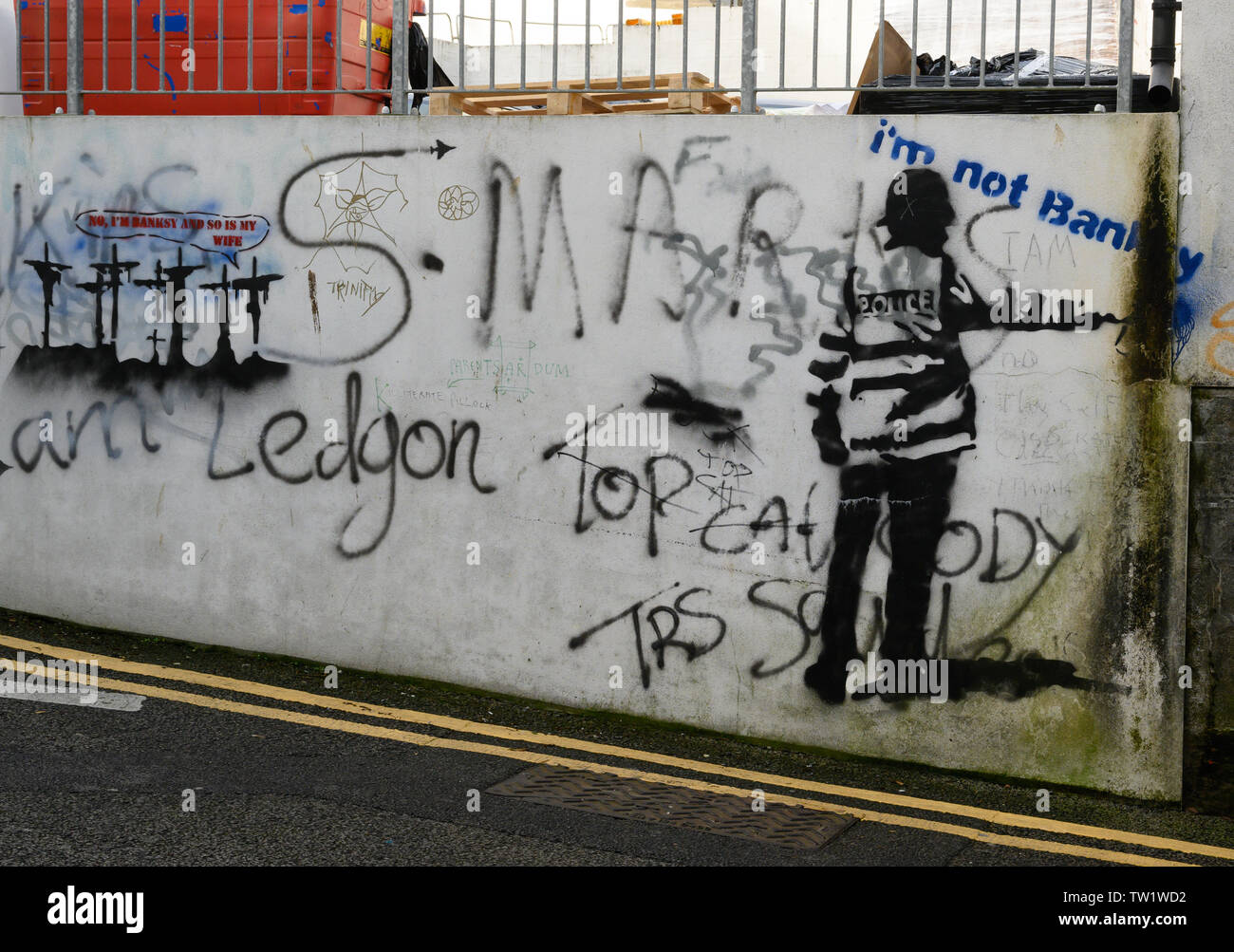 NOT BANKSY
