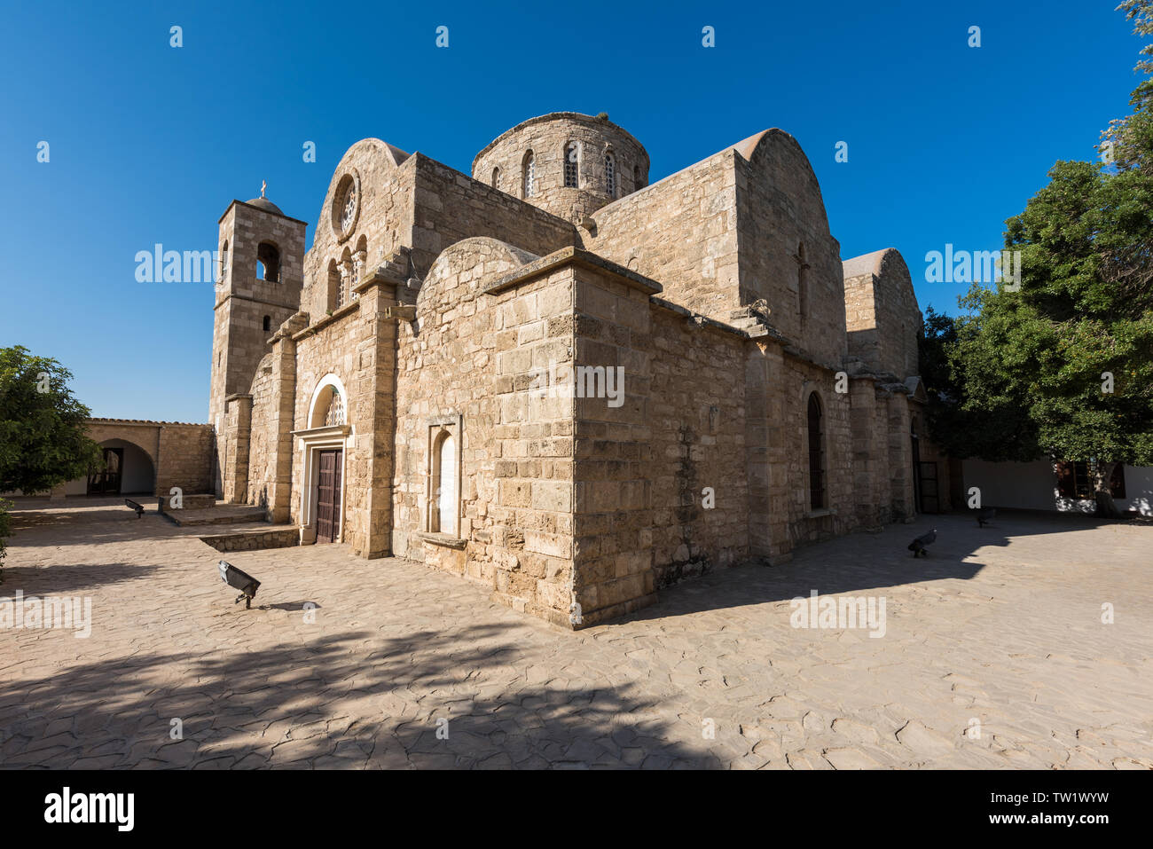 Ancient St Varnavas ( Barnabas ) church located at Salamis, Northern