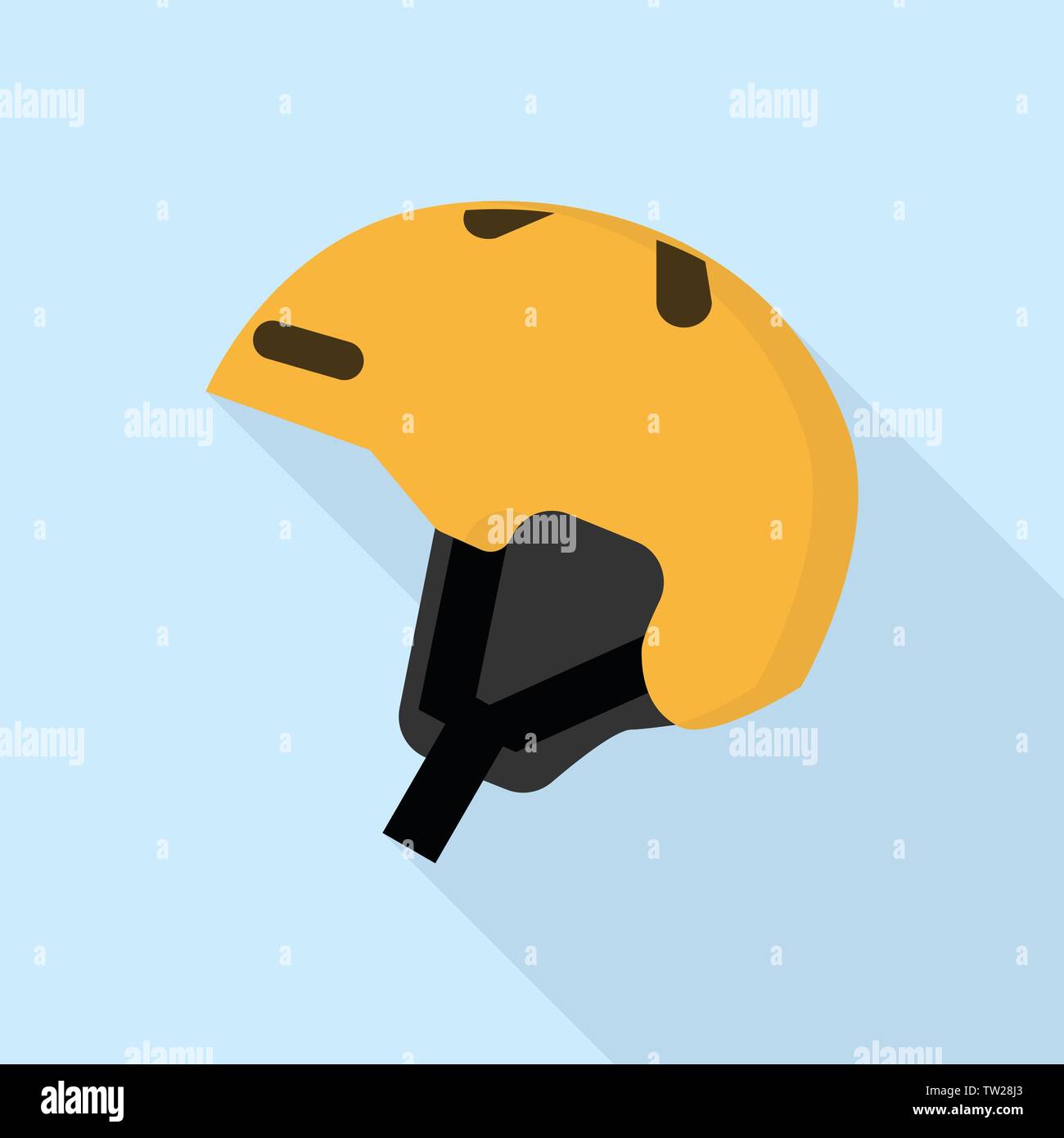 Sport helmet icon, flat style Stock Vector Image & Art - Alamy