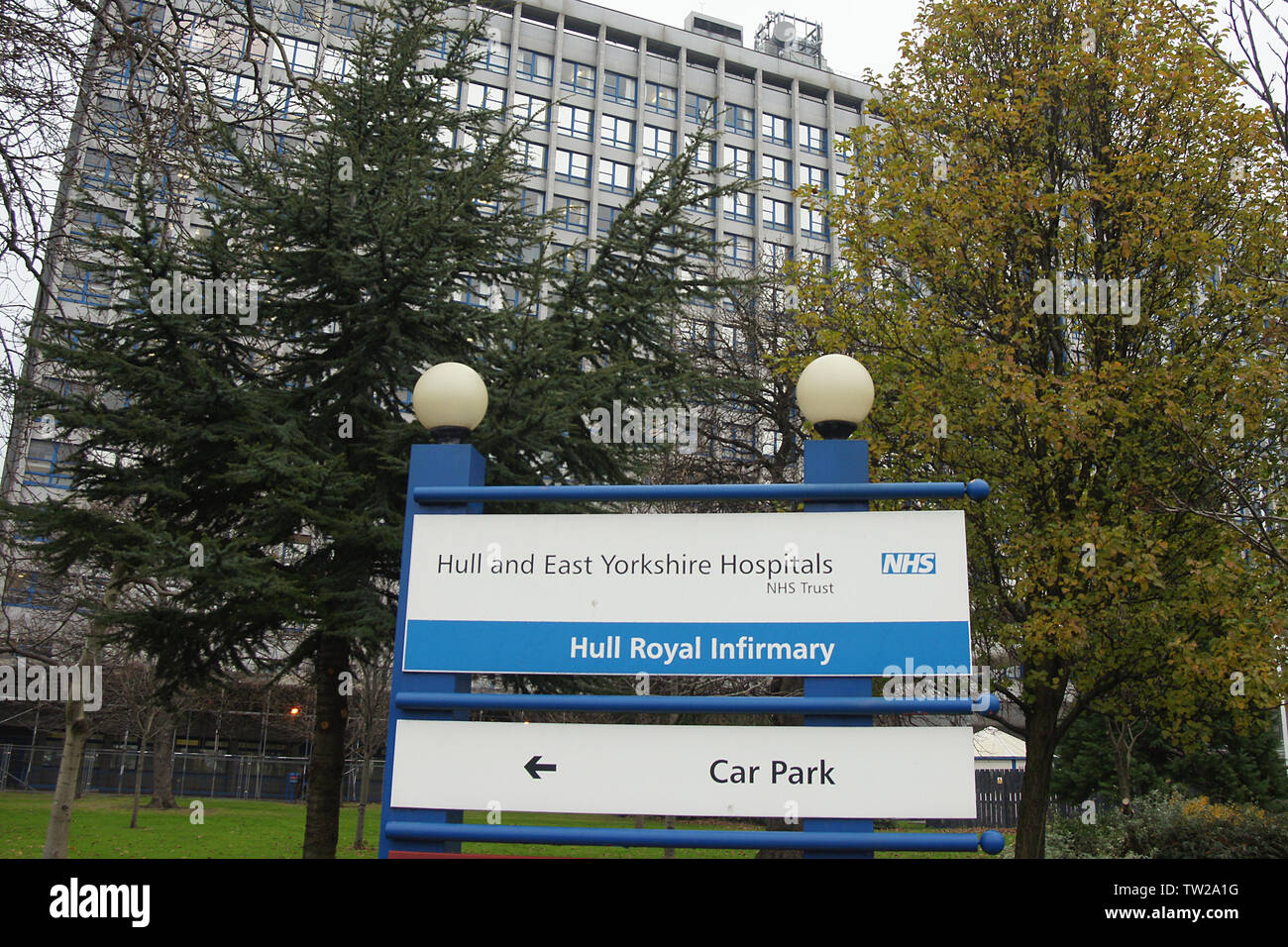 Hull University Teaching Hospitals NHS Trust Stock Photo