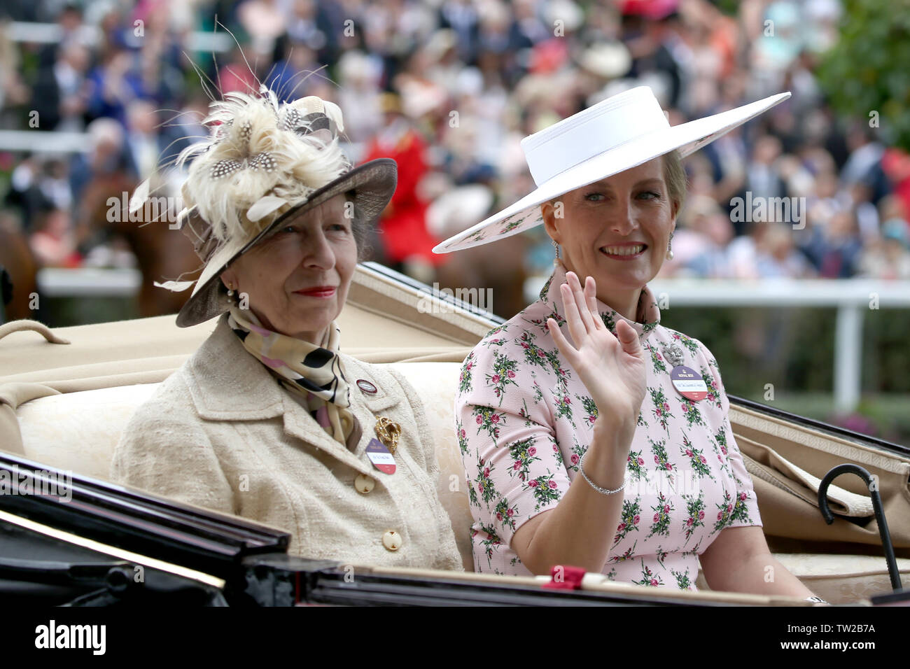 Princess anne ascot racecourse hi-res stock photography and images - Alamy