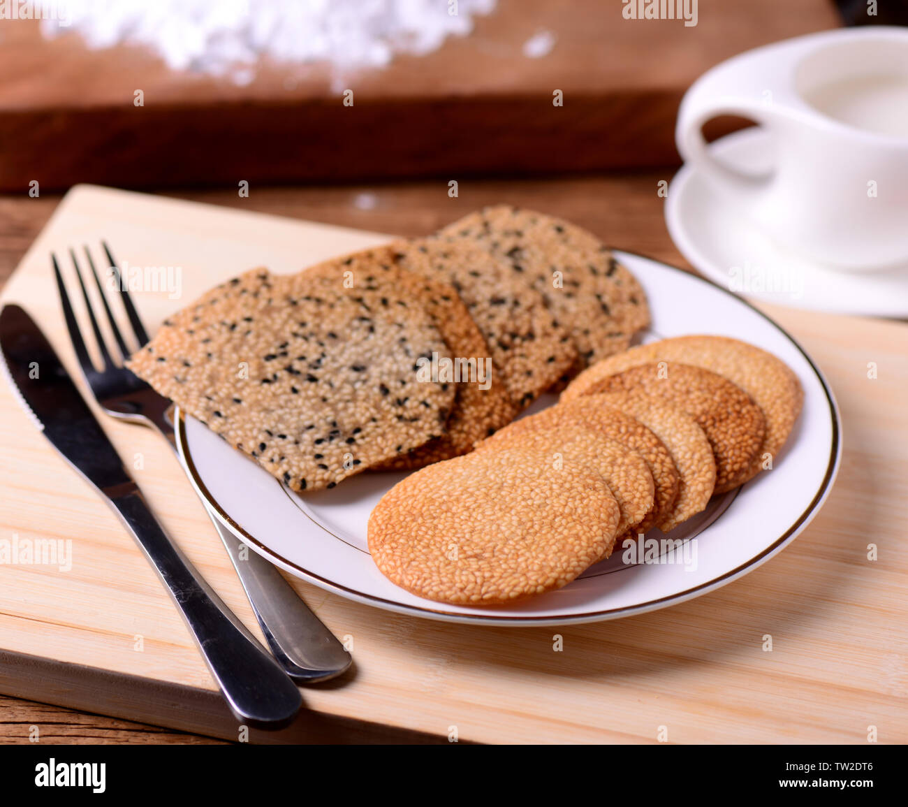 Bread cake dessert Stock Photo Alamy