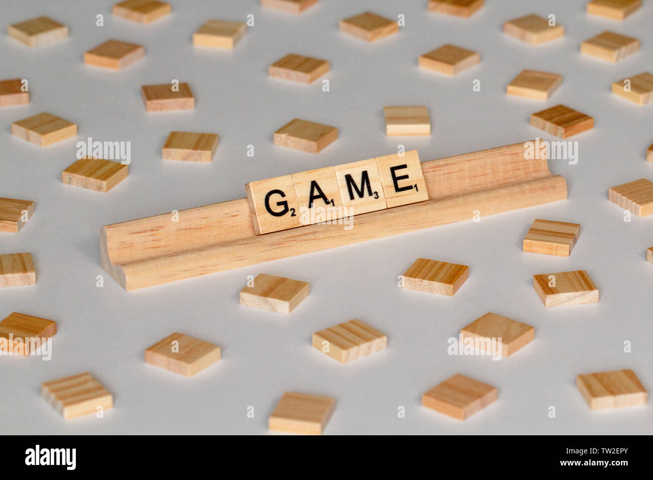 wooden spelling game